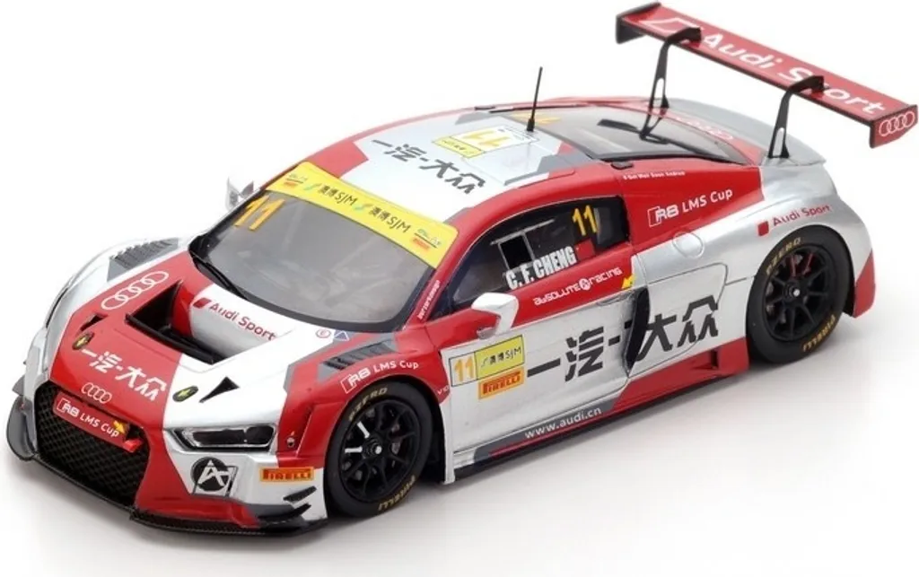 Audi R8 LMS Spark 1:43 miniature ultra-détaillée sans poussière