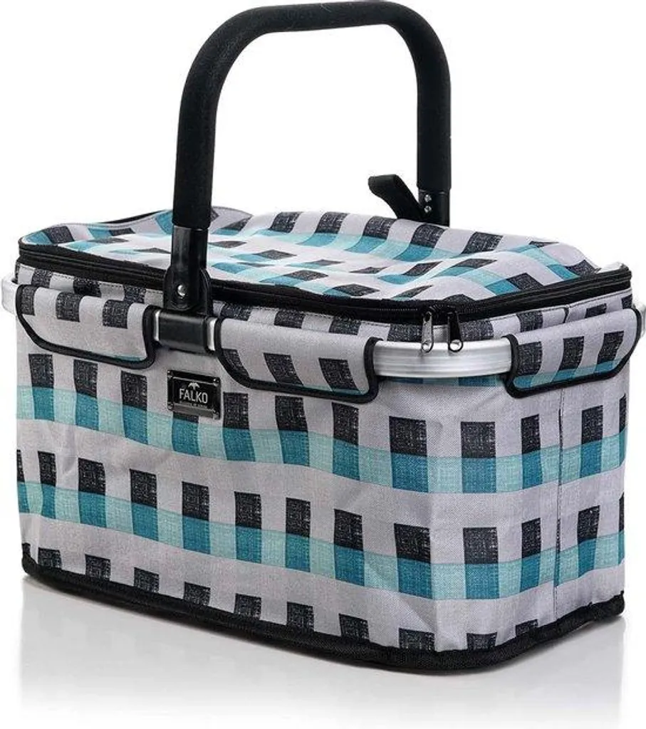 Panier de pique-nique champêtre écologique pour repas en plein air