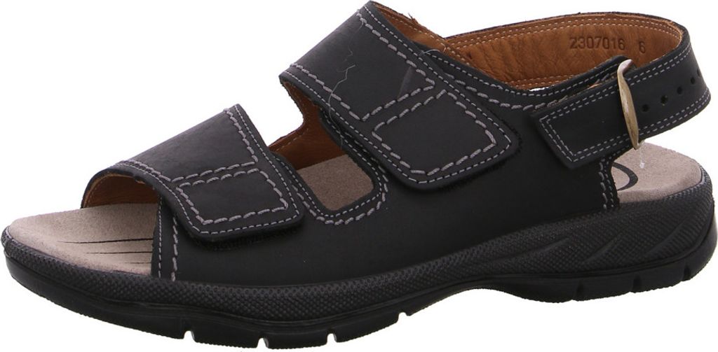Jomos 503607-42 Activa Schuhe Herren Sandalen Weite H, Schuhgröße:42, Farbe:Schwarz