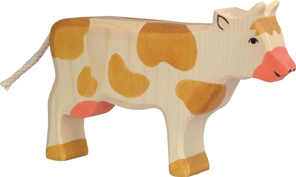 Kuh, stehend, braun Produktbild 