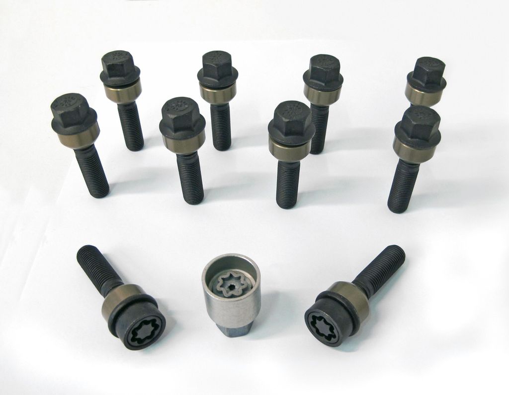 10x H&R Radschraube M14x1,5 SW19 B1455206SET