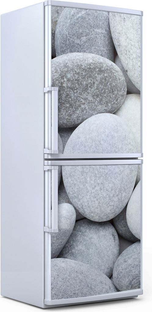 Kühlschrankdekoration 60x180 cm Aufkleber auf dem Kühlschrank - Natural Steine Motive
