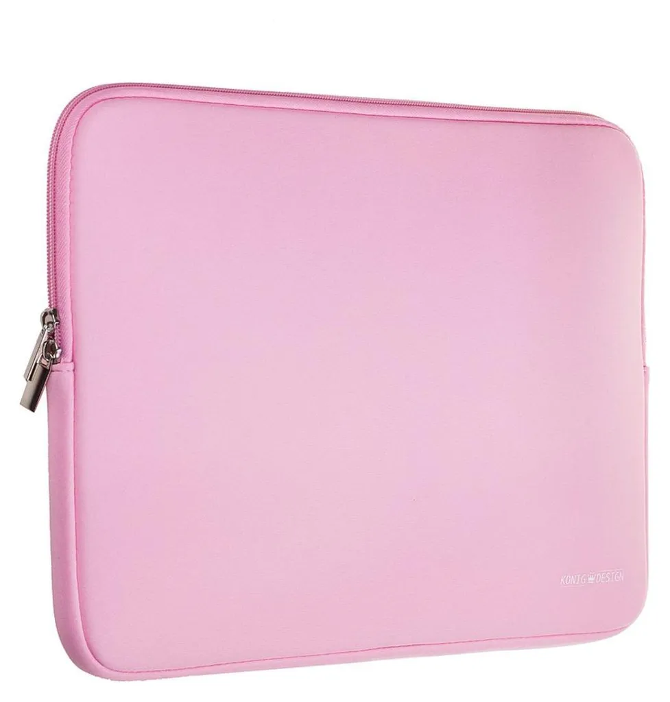 Borsa Laptop 14 Pollici Rosa Neoprene - Cover Protettiva Donna e Uomo