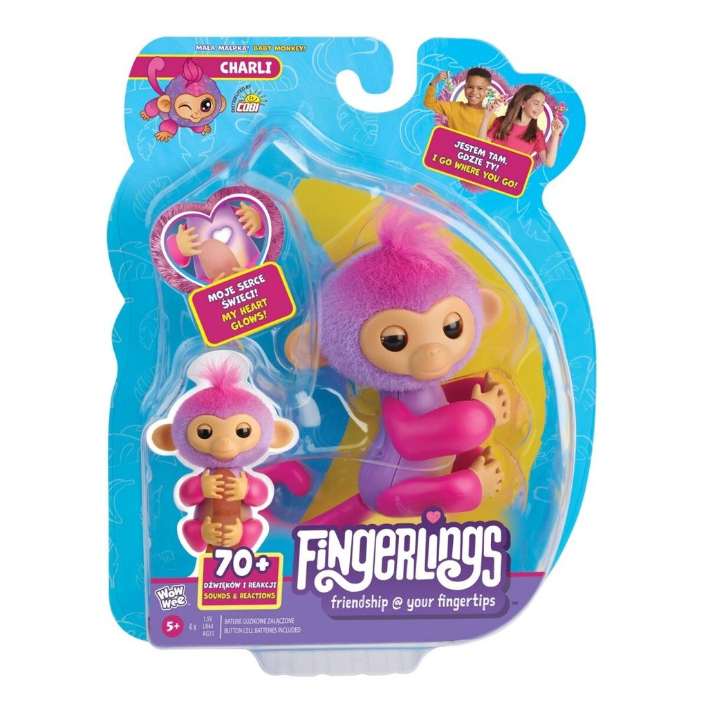 COBI FINGERLINGS Růžová opice Harmony Obrázek produktu 
