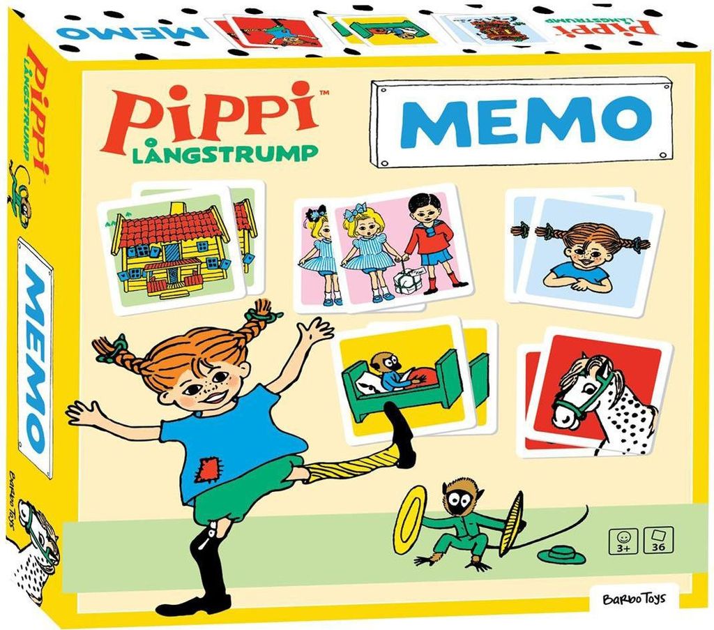 Barbo Toys Pippi-Memo-Spiel (8631)