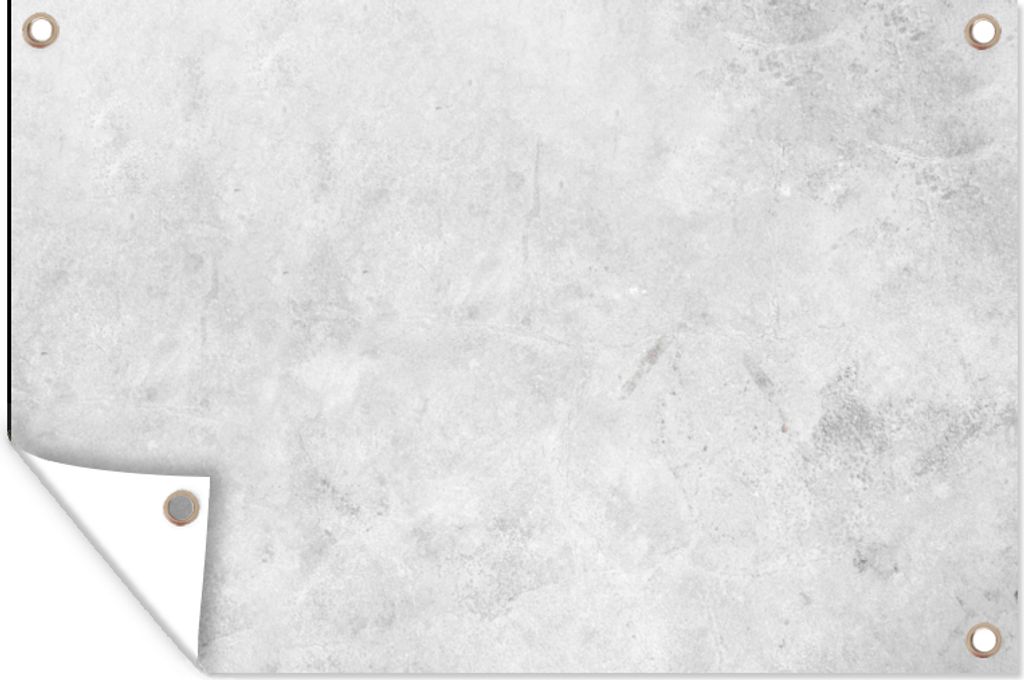 MuchoWow 120x80 cm Outdoor-Poster Gartendeko Sichtschutz Garten Poster für den Garten Marmor - Textur - Grau - Marmoroptik