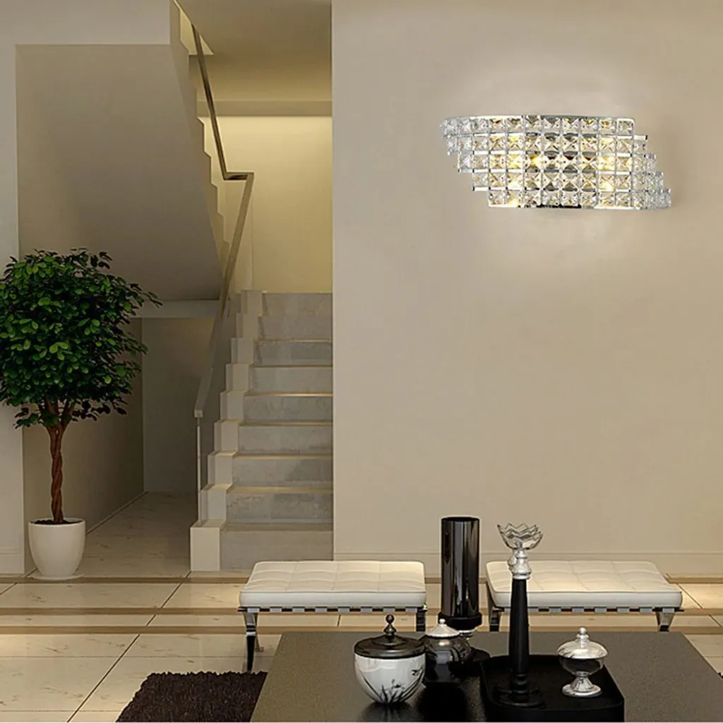Applique Murale Toolight APP676-1W Gris Clair - Luminaire Design Moderne - 7