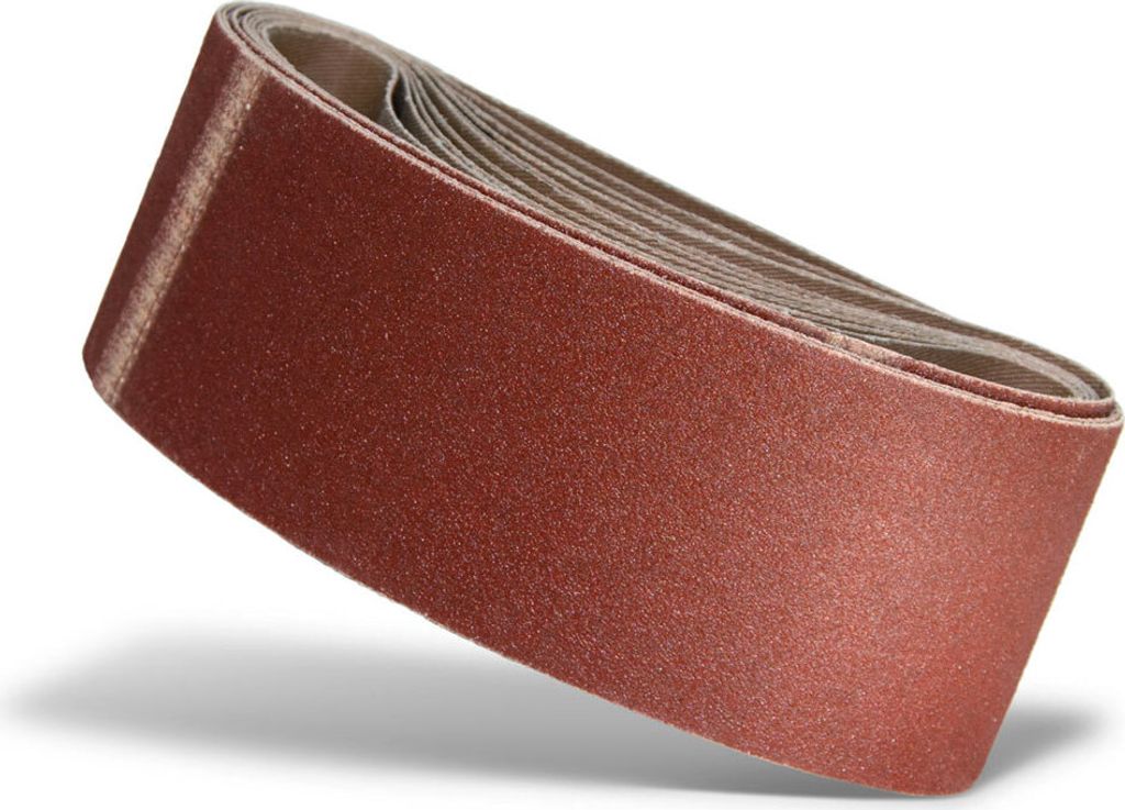 MENZER Red Schleifbänder, 457 x 75 mm, f. Handbandschleifer, Normalkorund (10 Stk.) K40