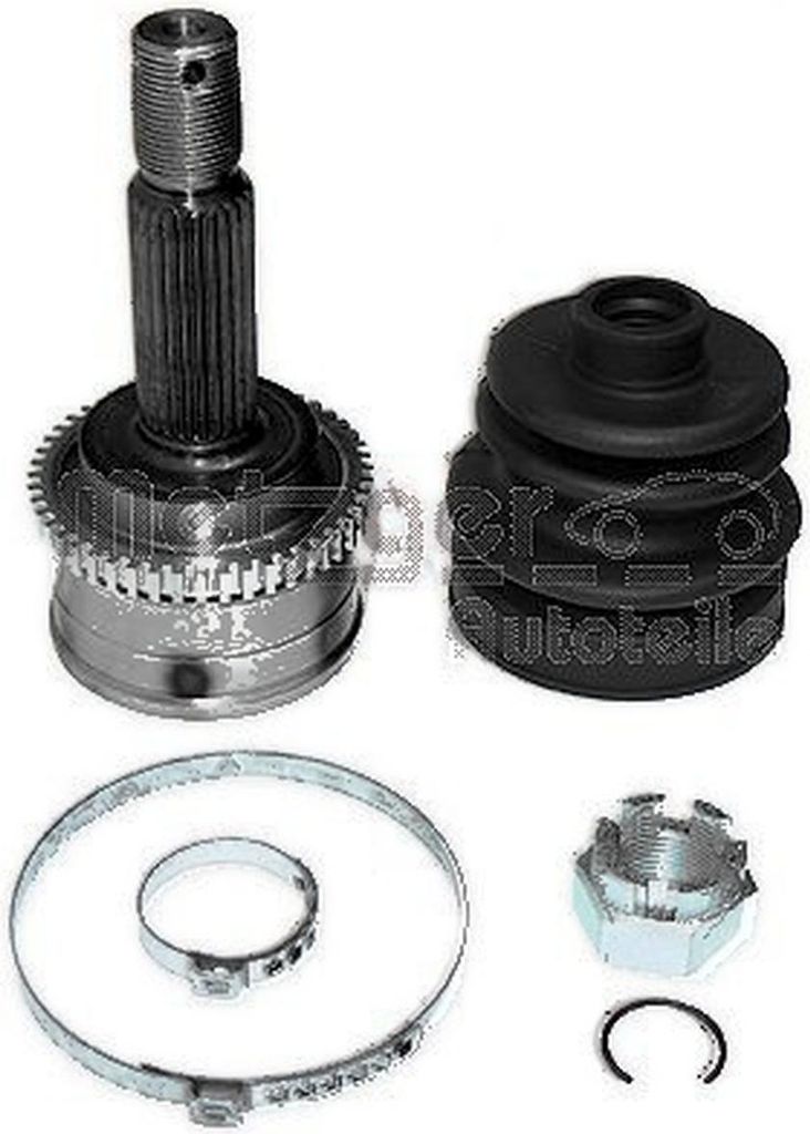 Gelenksatz Antriebswelle vorne rechts 148 mm Ø 52,5 mm METZGER für HYUNDAI GETZ