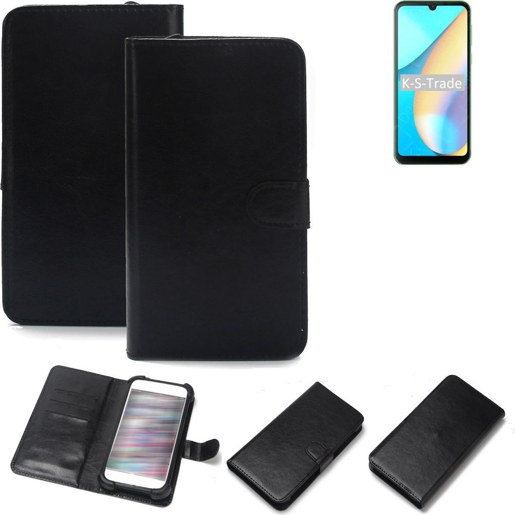 K-S-Trade Handyhülle Schutzhülle kompatibel mit Blackview OSCAL C20 Pro Handy Schutz Hülle Handyhülle Bumper schwarz 1x