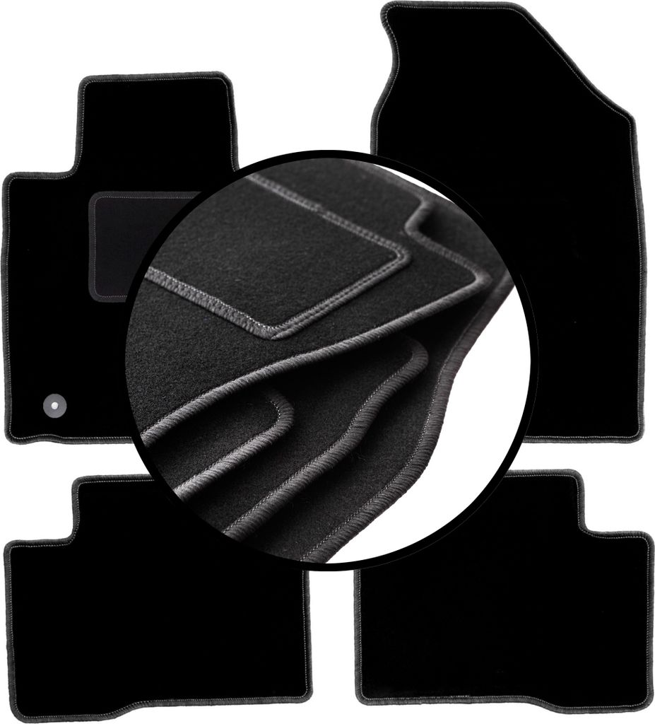 Komplettset Veloursmatten für: SsangYong Tivoli SUV (2015-)