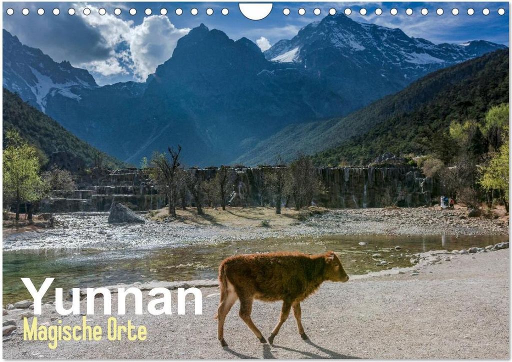 Yunnan - Magische Orte (Wandkalender 2026 DIN A4 quer), CALVENDO Monatskalender