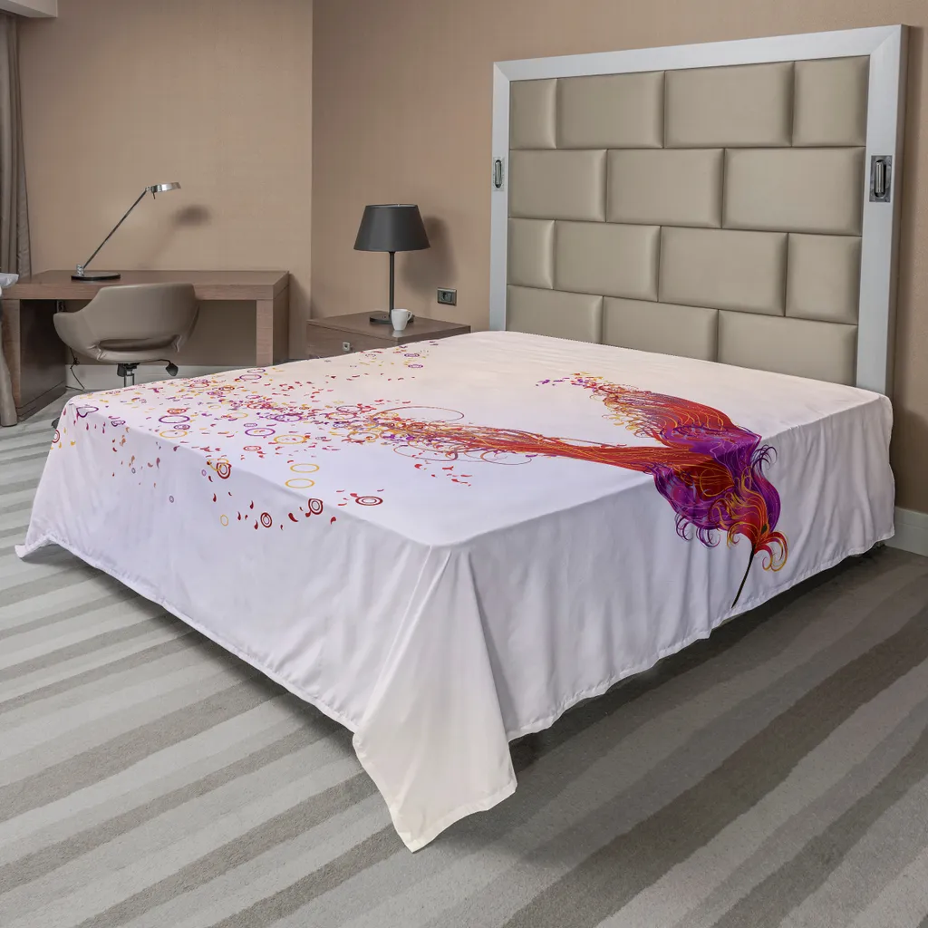 Lenzuolo Sopra ABAKUHAUS Colibrì 266x260 cm - Microfibra Morbida Premium