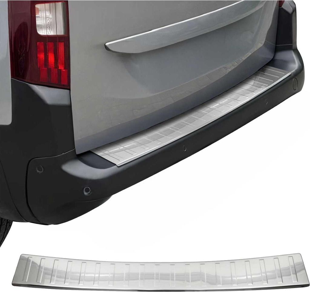 Ladekantenschutz Stoßstangenschutz für Opel Combo Cargo 2019-24 Edelstahl Chrom
