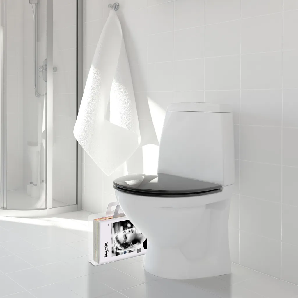 Range-revues transparent acrylique : l'accessoire déco salon indispensable