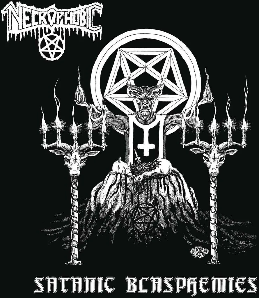 Necrophobic Satanic Blasphemies LP 180g Qualité Audiophile Edition 2022