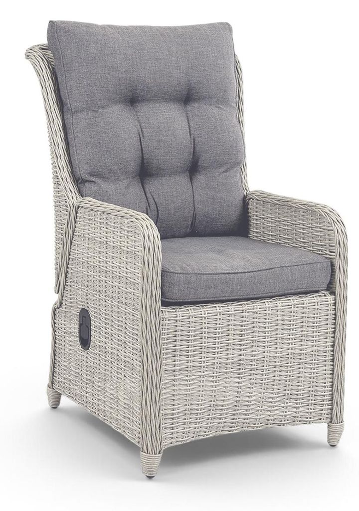 Verstellbarer Gartenstuhl | Dublin | Mystic Grau  | Rattan Produktbild 