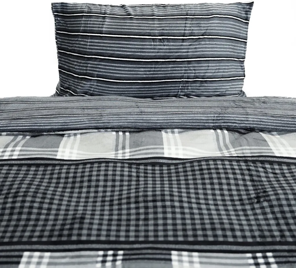 Biancheria Letto Reversibile in Felpa 240x220 - Qualità Professionale - 4