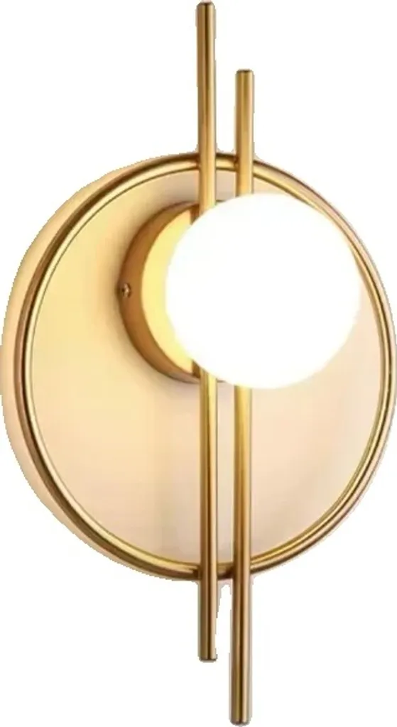 Éclairage mural d'ambiance LED doré pour décoration intérieure raffinée