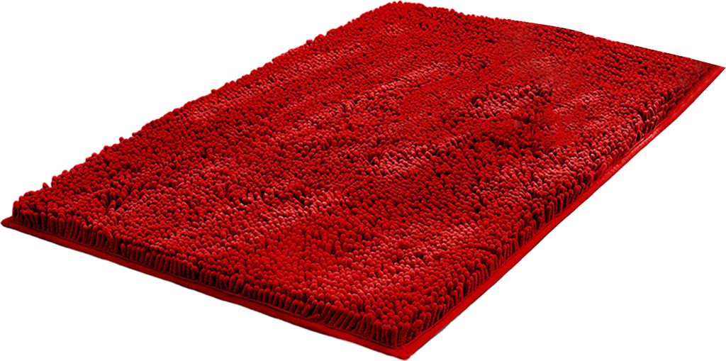 40x60CM Chenille-Badematte, rechteckig, einfarbig, rutschfest, dick, weich, zottelig, super wasserabsorbierend, Duschboden-Teppich, Badezimmer- und...