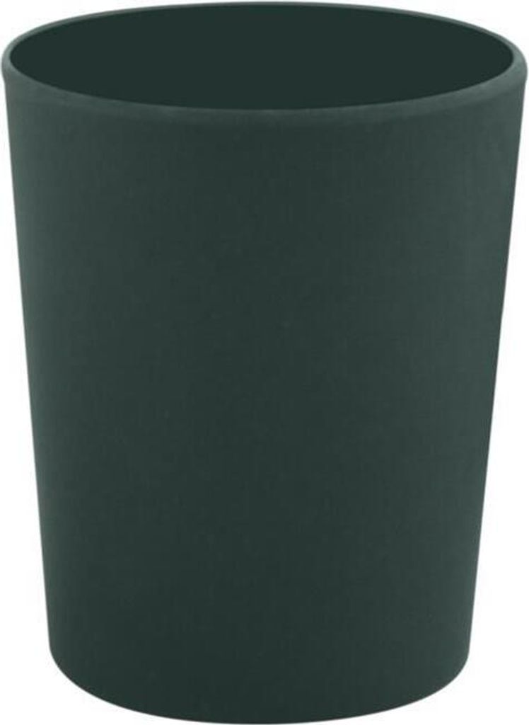 Spirella Zahnputzbecher Zahnbürstenhalter Takeo 7,4 x 9,2 cm Safran Dunkelgrün
