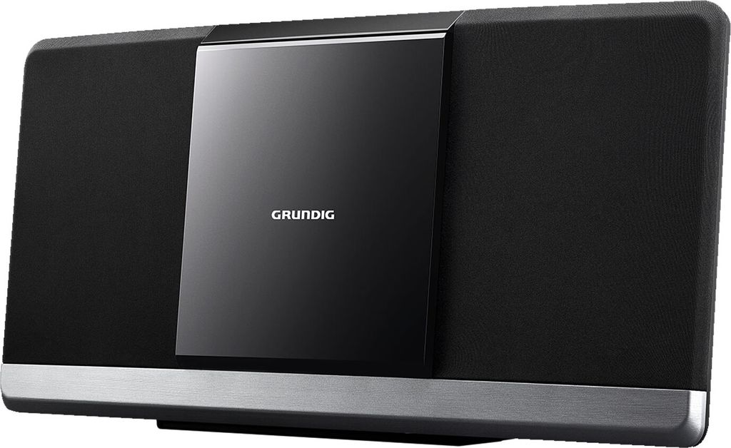 Grundig WMS 3000 BT DAB, Heim-Audio-Mikrosystem, Schwarz, Produktbild 