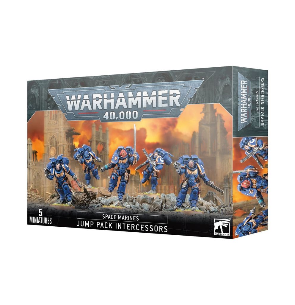 Warhammer 40.000: Space Marines – Jump Pack Intercessors Produktbild 