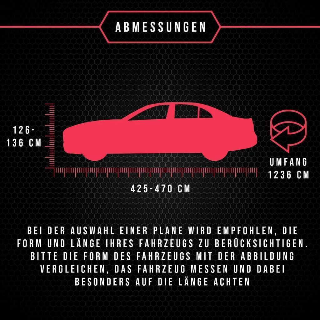 Telo Copriauto per Seat Toledo II (99-05) - Protezione Totale Felpata - 13