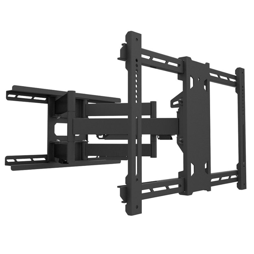 HAGOR Wandhalterung für TV - Schwarz - 1 Display(s) SupportedBildschirmgröße: 279,4 cm (110 Zoll) - max. 125 kg Traglast - 400 x 400 VESA Standard