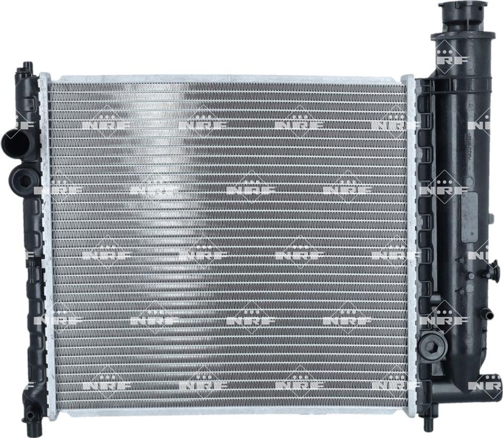 Kühler Motorkühlung Kühlrippen gelötet 388 - 358 mm Alu NRF für u.a. PEUGEOT 309