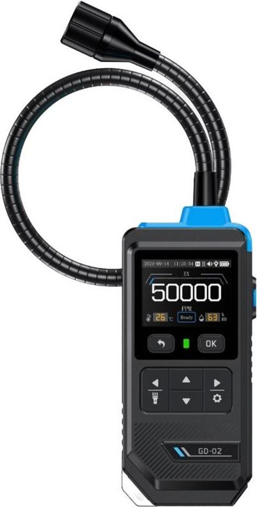 FNIRSI GD-02 Gaswarngerät mit digitalem Farbdisplay