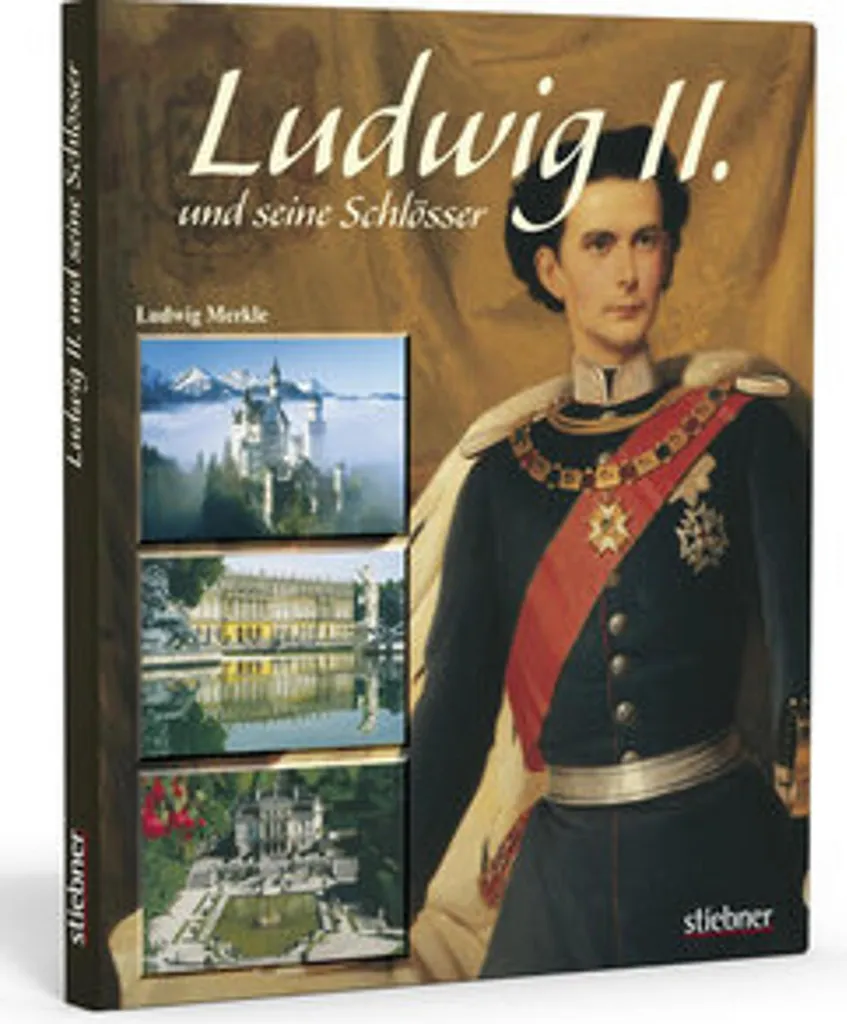 Livre d'histoire Louis II de Bavière pour passionnés d'architecture