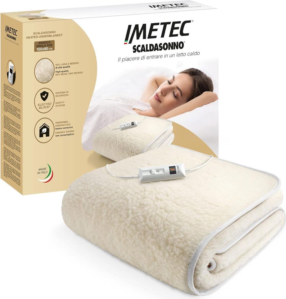 Imetec 16799 couverture et coussin chauffant Couverture Image du produit 