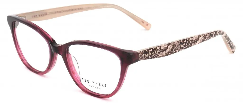 Lunettes roses cristal Ted Baker TB9252 : élégance et légèreté femme