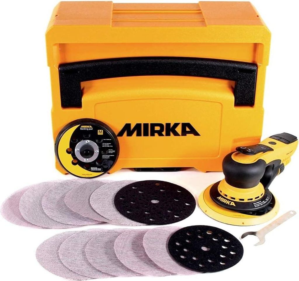 Ponceuse orbitale Deros II 5650 - Ø 125/150 mm - MIRKA - Image du produit 