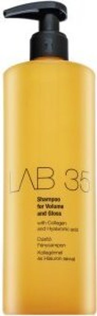 Kallos LAB 35 Shampoo for Volume and Gloss Stärkungsshampoo für feines Haar ohne Volumen 500 ml