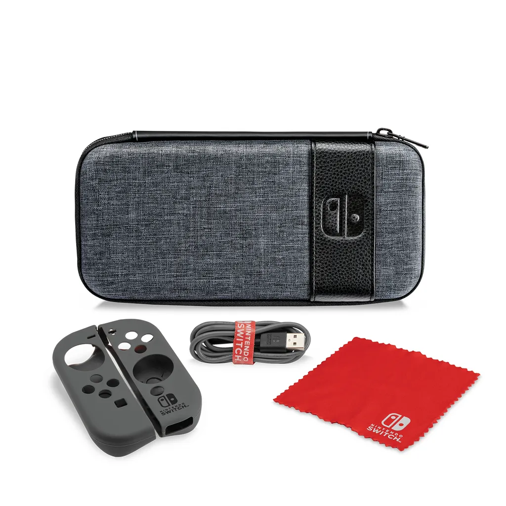 PDP Deluxe Starter Kit Elite Nintendo Switch Grigio - Il Tuo Set Up