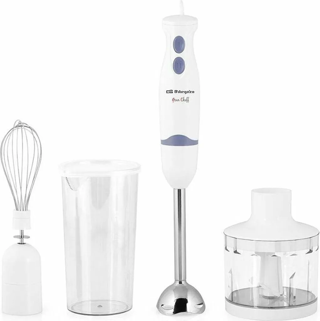 Orbegozo BT 1320 Mixeur à main 400W avec 2 Vitesses et Pied Amovible
