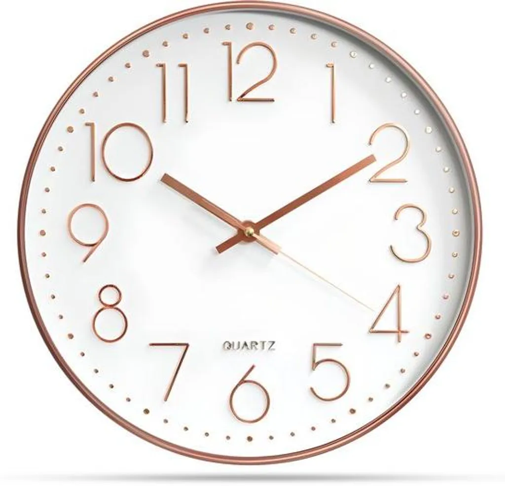 Horloge murale silencieuse sans tic-tac idéale pour chambre et bureau