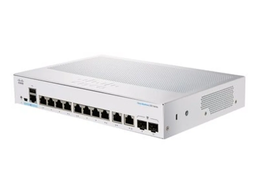 Cisco CBS350-8T-E-2G Switch : Fini les Lenteurs Réseau en Entreprise