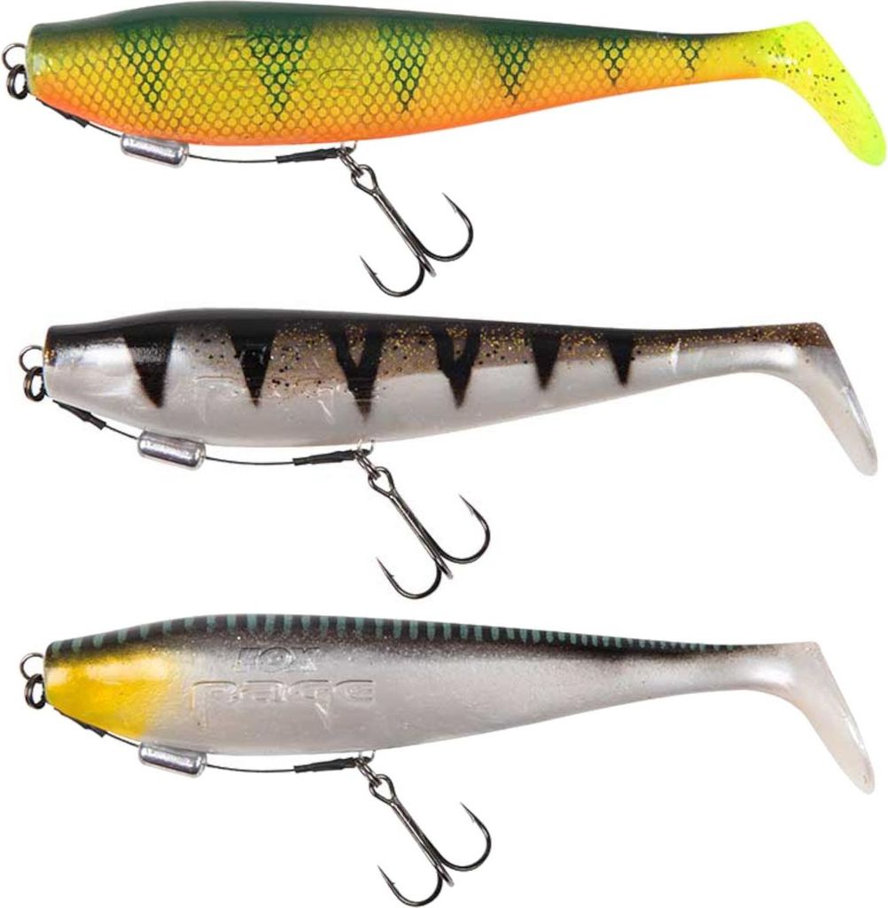 Fox Rage Zander Pro Shad 16cm Loaded UV Silver Halo