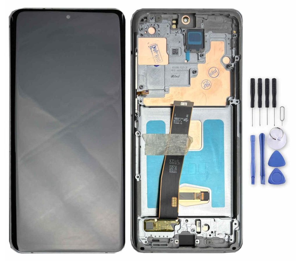 Für Samsung Galaxy S20 Ultra Display OLED LCD Rahmen Produktbild 