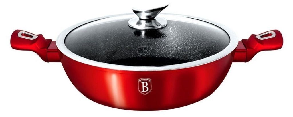 Garnek Granitowy 32Cm Berlinger Haus Red Metallic Line Obrázek produktu 