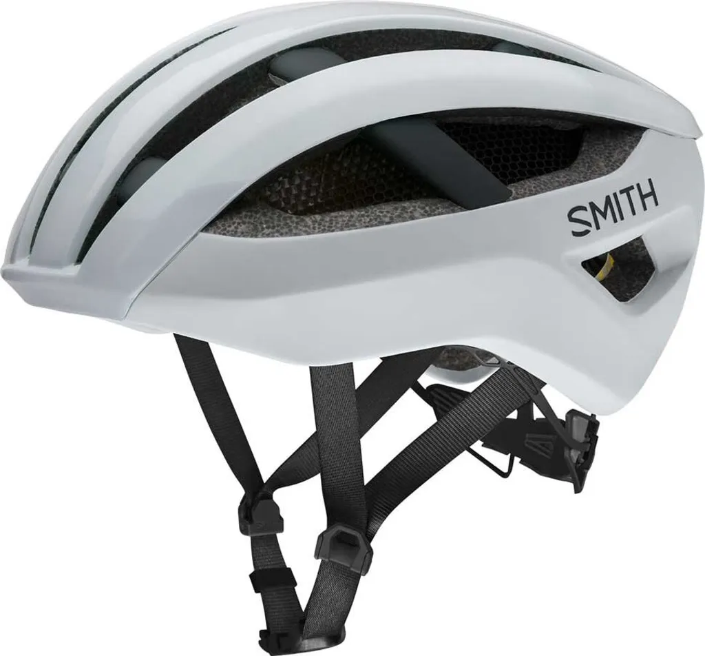 Casque Smith Network Mips blanc mat avec technologie Koroyd ventilé