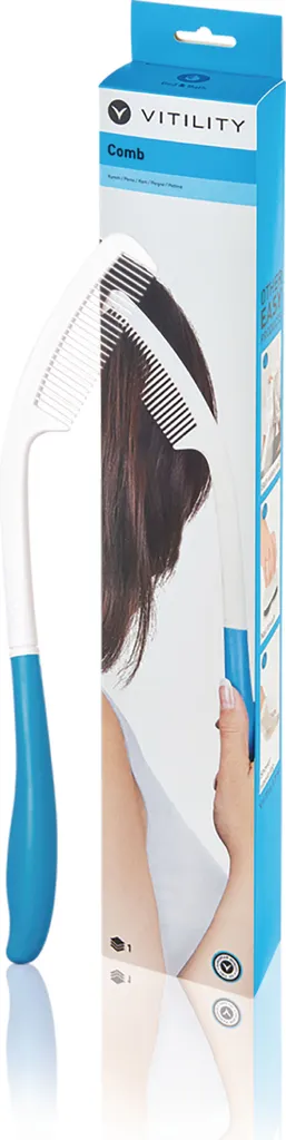 Peigne long Vitility : la solution pour se coiffer sans douleur bras - 2