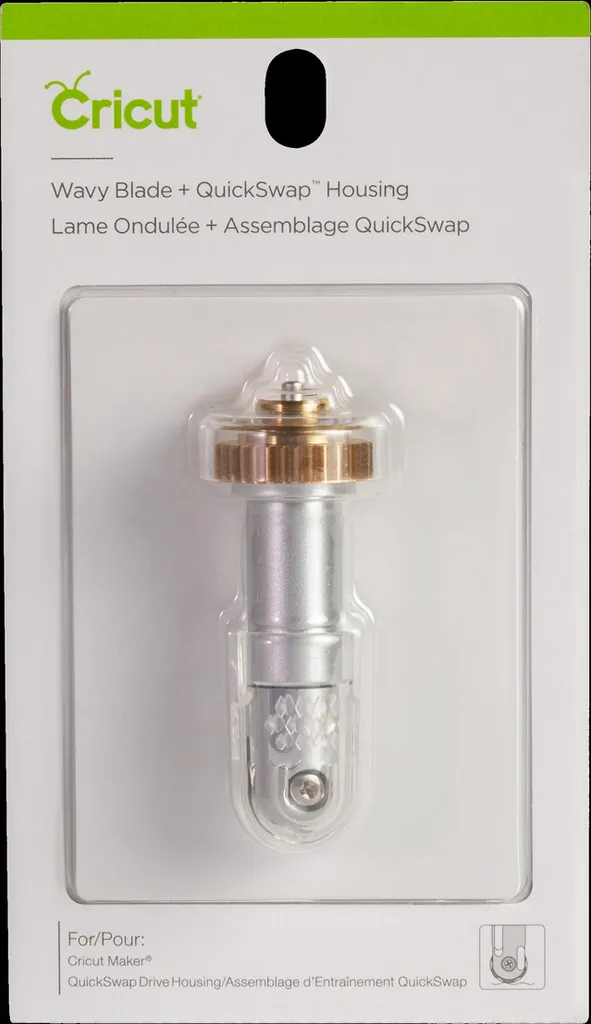 Cricut Wavy Blade + QuickSwap Housing Lame Ondulée Originale Cricut Maker
