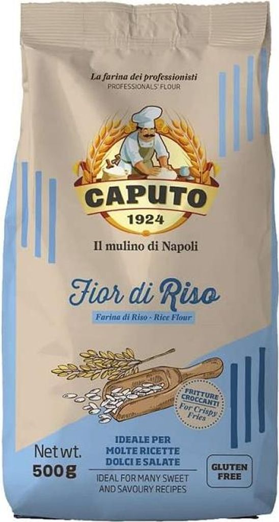 Il Mulino di Napoli Caputo Fior di Riso Farina di Riso Bianco Weißes Reismeh Gluten-frei 500g