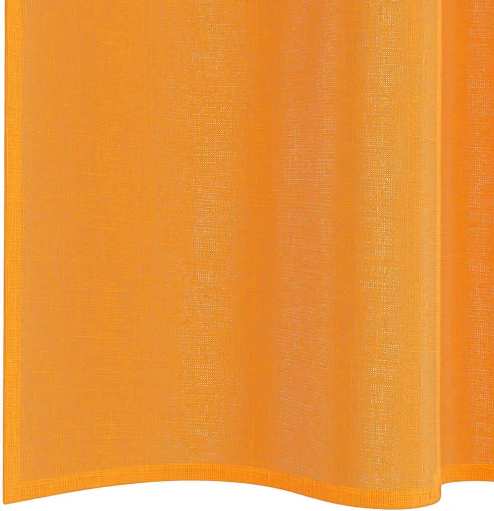 Rideau Voile Orange Cloris : Solution Vis-à-vis et Lumière Douce - 6