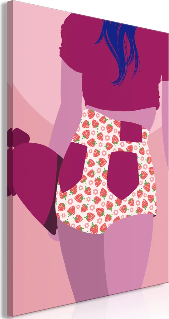 Quadro Fragole 40x60 cm - Decora la tua Casa con Freschezza e Amore