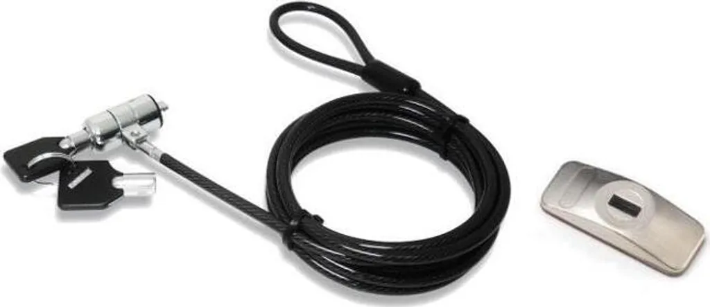 eSTUFF GLB220108 Câble antivol noir 1,8 m pour ordinateur portable